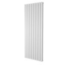 Perth White Double Vertical Flat Panel Radiator 1600x610mm
