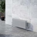 Upton White Triple Horizontal Column Radiator 400x1010mm