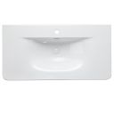 Wish Ceramic White Gloss Basin