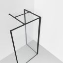 Amien Chrome Shower Screen Corner Post