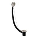 Brushed Nickel Plug and Chain Bath Waste