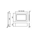 Richmond End Bath Panel Spec Drawing