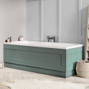 Arundel Traditional Pine Green End Bath Panel - 800mm