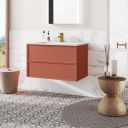 Kendal Rose Wall Hung Vanity Unit 800mm