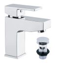 Nyland Chrome Basin Mixer Tap & Waste