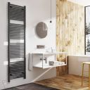 Neptune Anthracite Electric Heated Towel Rail 1800x500mm