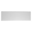 Perth White Double Horizontal Flat Panel Radiator 610x1800mm