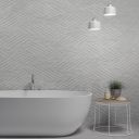 Earth Silver Decor Matt Ceramic Tile 320x900mm