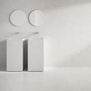 Rhythm Matt White Porcelain Tile 600x600mm