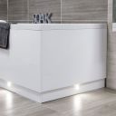Nante Gloss White End Bath Panel 800mm