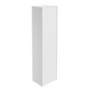 Kendal Wall Hung Tall Storage Unit in Matt White