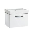 Tavistock Compass White Wall Hung Vanity Unit with Ceramic Basin 600mm