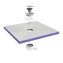 Jackoboard Aqua Drain System Horizontal Outlet