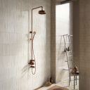 Urban Brushed Bronze Exposed Valve Shower Pack