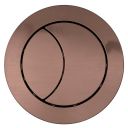 Joane Close Coupled Rimless 2-in-1 Combination Toilet & Basin with Bronze Push Button