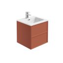 Kendal Rose Wall Hung Vanity Unit - 500mm