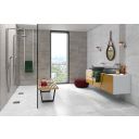 Fabrika White Cloud Patterned Ceramic Tile 250x750mm