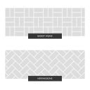 Metro Devon Fern Ceramic Brick Tile 100x200mm