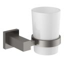 Quad Gunmetal 6-Piece Bathroom Accessory Set