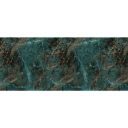 Pristina Midnight Ember Turquoise Marble Waterproof PVC Shower Wall Panel 1000x2400mm
