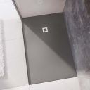 Peoria Anthracite Slate Effect Shower Tray 1700x800mm