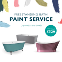 Freestanding Bath Paint Service