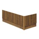 Wish Ribbed Front Bath Panel in Walnut