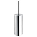 Round Chrome Toilet Brush