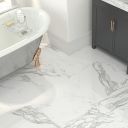 Infinite Marble White Gloss Porcelain Tile 600x600mm
