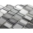 Brookfield Night Grey Mosaic 300x300mm