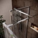 Amien Chrome Shower Screen T-Junction Support Bar Extension