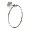 Warwick Brushed Nickel Traditional Round Towel Ring