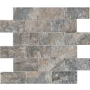 Arans Grey Stone Mosaic Tile 330x330mm