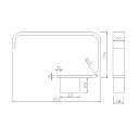 Elora Matt Black 4-Piece Bathroom Accessory Set