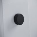Aqualisa S1 Matt Black Smart Digital Shower Triple Outlet (Slide Rail Kit with Bath Filler and Fixed Wall Head) HP/Combi