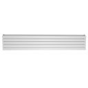 Perth White Single Horizontal Flat Panel Radiator 340x1600mm