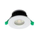 Vega White IP65 Fire-Rated Fixed LED Downlight
