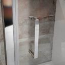 Fabio Chrome Pivot Shower Door