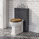 Traditional midnight grey WC Unit roomset