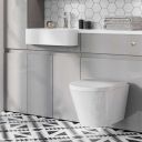 Britton Sphere Rimless Wall Hung Toilet with Soft Close Seat