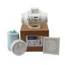 Strand White Ceiling Extractor Fan Kit