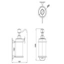 Burlington Single Soap Dispenser - Gold