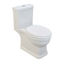Seattle Traditional Rimless Close Coupled Toilet