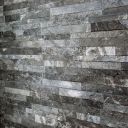 Dark Brick Split Faced Porcelain Tile