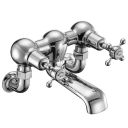 Burlington Claremont Chrome Wall Mounted Bath Filler Tap