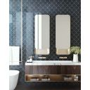 Pescara Ceramic Ocean Fan Tile 150x134mm
