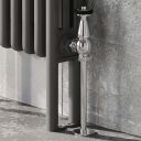 Upton Grey Triple Horizontal Column Radiator 600x785mm