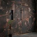Flint Brushed Bronze Double Outlet Concealed Valve Shower Pack