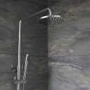 Elora Chrome Round Thermostatic Shower Pack