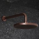 Moray Satin Bronze Round Shower Arm